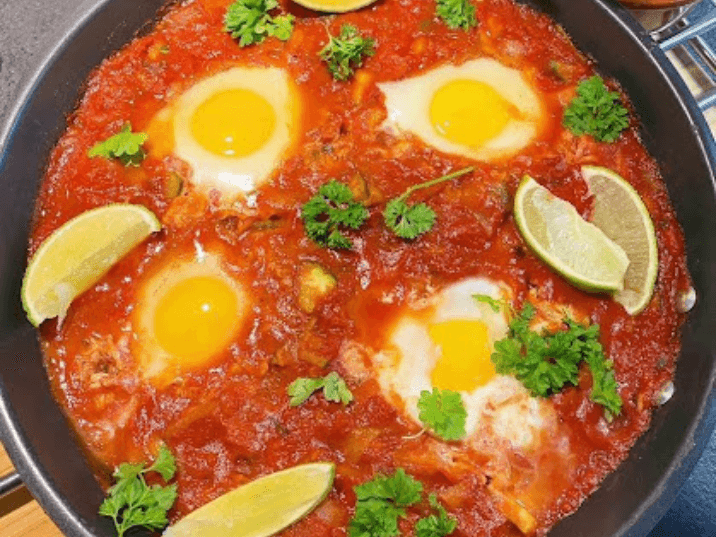 Billede af Huevos Rancheros (spansk morgenmadsret)