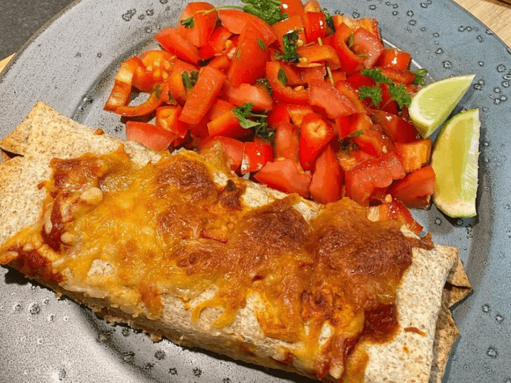 Billede af Fiske enchiladas med frisk tomatsalsa