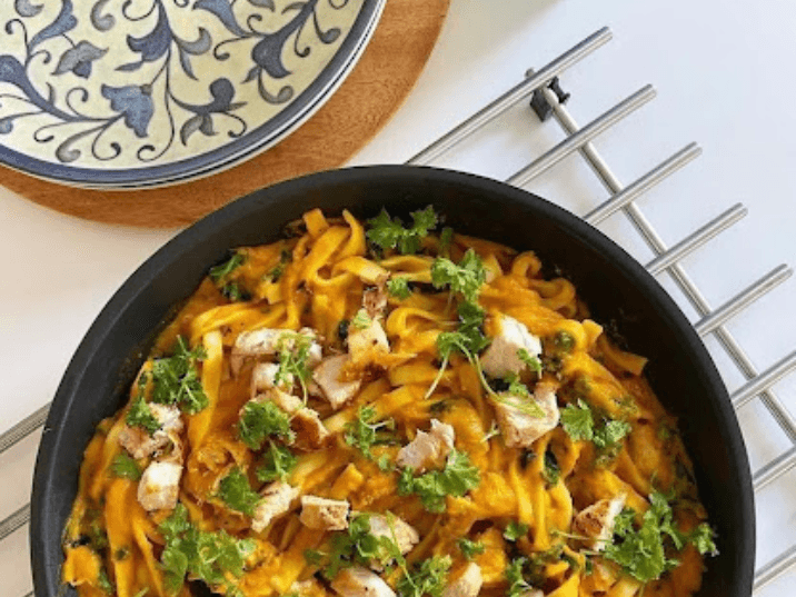 Billede af Pasta med gulerodssauce