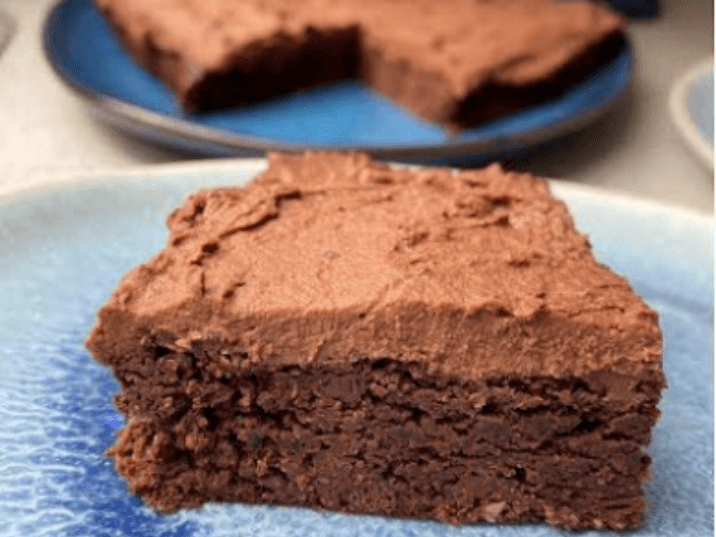 Billede af Bønnebrownie med chokoladecreme 