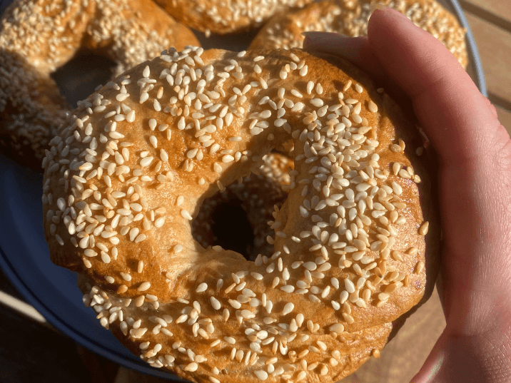 Billede af Bagels med fuldkorn og sesamfrø
