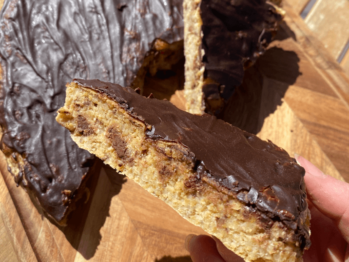Billede af Banankage med kikærter og chokolade