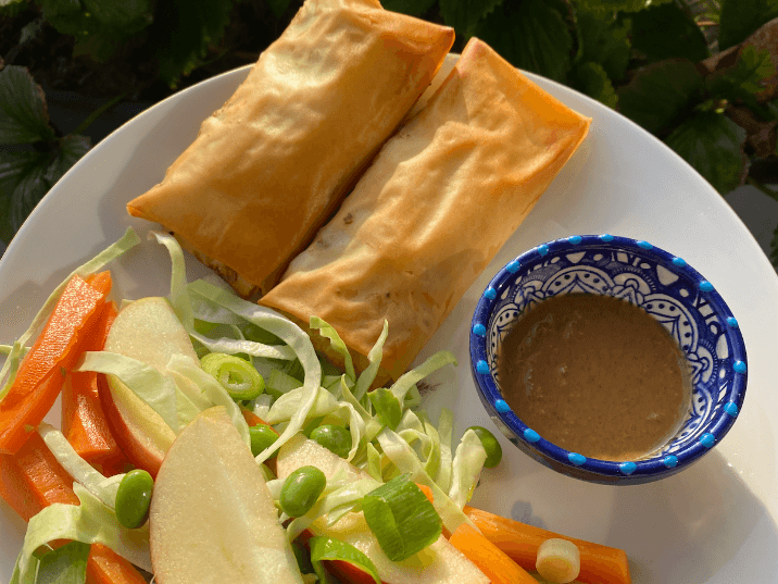 Billede af Forårsruller med tofu og grønt
