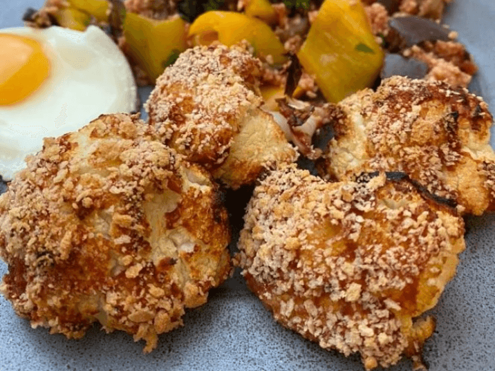 Billede af Sprød tomatblomkål med barbeque vibes