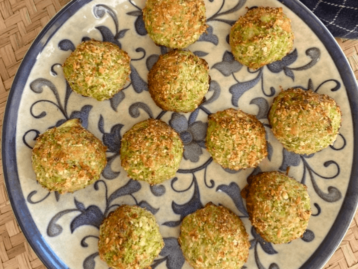 Billede af sprøde broccolikugler