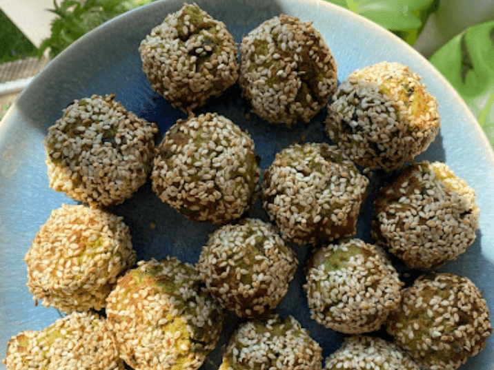 Billede af Edamame falafler