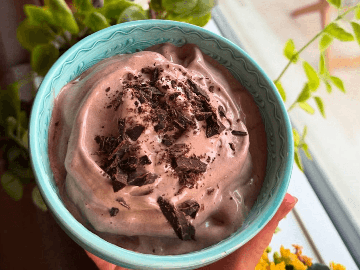 Billede af Nicecream med chokolade - is lavet på bananer
