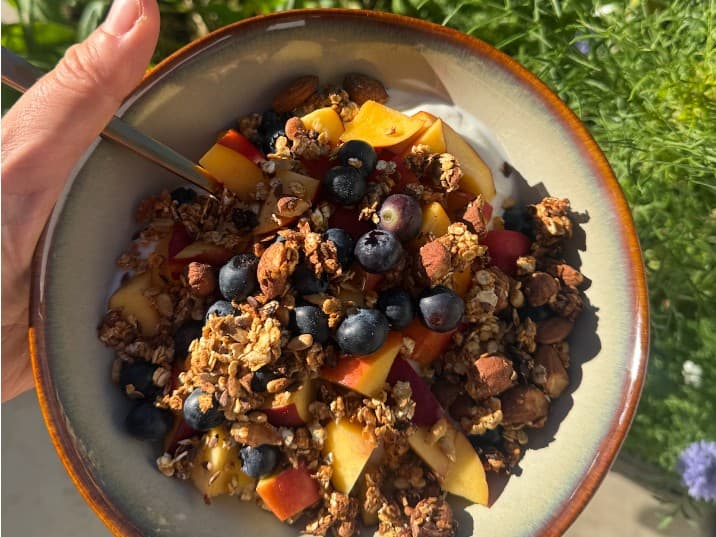 Billede af Den sprødeste granola med linser